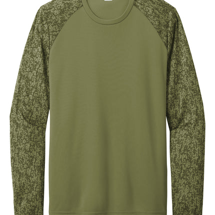 Sport-Tek® Long Sleeve Digi Camo Tee