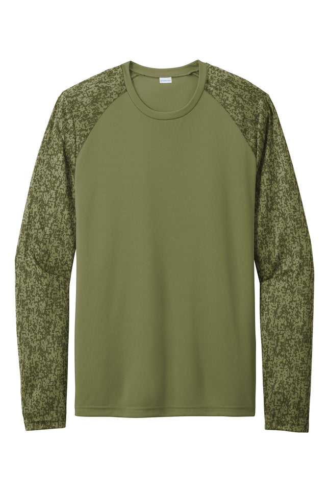 Sport-Tek® Long Sleeve Digi Camo Tee