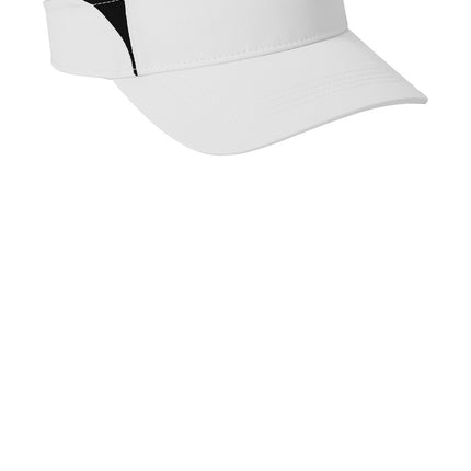 White visor front view