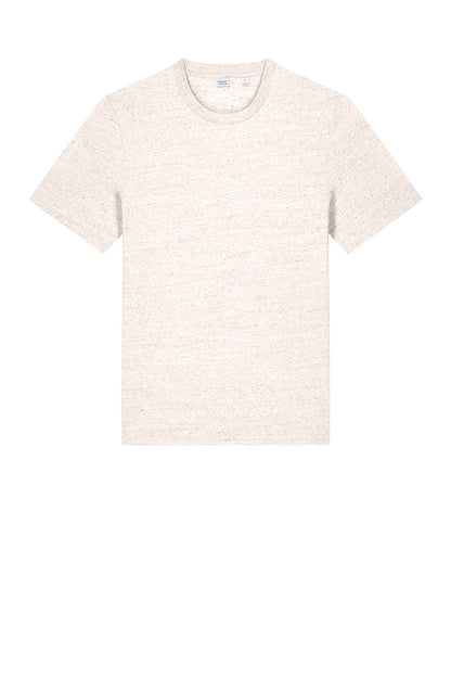 Print-View unisex Stanley/Stella Creator 2.0 teens polo shirt in eco-heather with a flat front design.