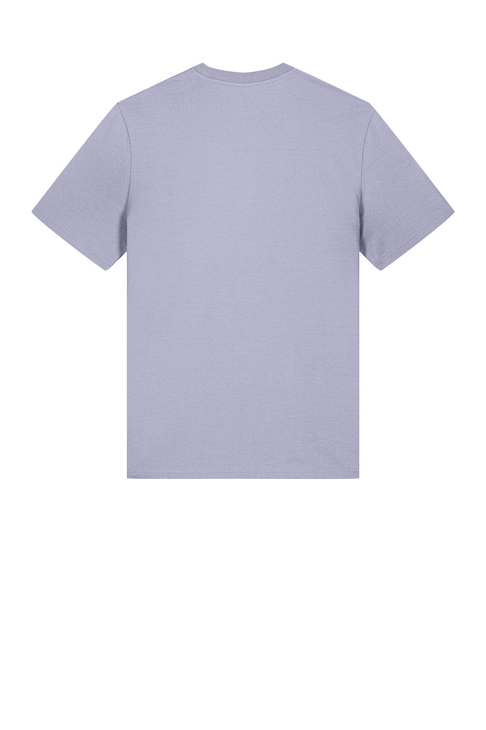 Lavender unisex Stanley/Stella Creator 2.0 T-shirt for teens, shown flat back view, made by Print-View.