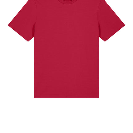 Stanley/Stella Creator 2.0 Tee front view - Red - 100% organic cotton - customizable print area - Print-View