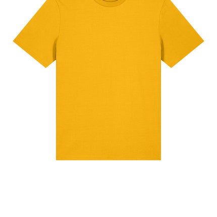 Stanley/Stella Creator 2.0 Tee front view - yellow - 100% organic cotton - customizable print area - Print-View