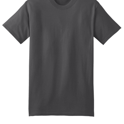 Smoke Grey Hanes® Beefy t-shirt – Heavyweight 100% Cotton T-Shirt, Customizable at Print View