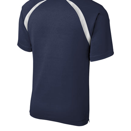 Custom Dry Zone Colorblock Raglan Polo