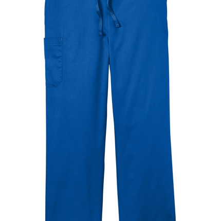 Unisex Medical Work Flex Cargo Pant- Nursing Pant Blue