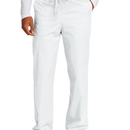 Unisex Medical Work Flex Cargo Pant- Nursing Pant White