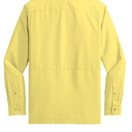 Yellow Long Sleeve UV Daybreak Shirt – Back View