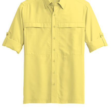 soft yellow color perfect for fishing, boating, or everyday outdoor wear.