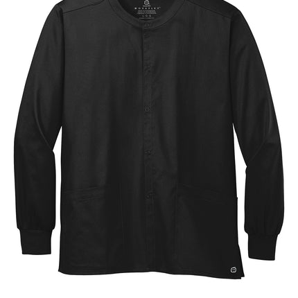 Wink® Unisex WorkFlex Snap-Front Scrub Jacket