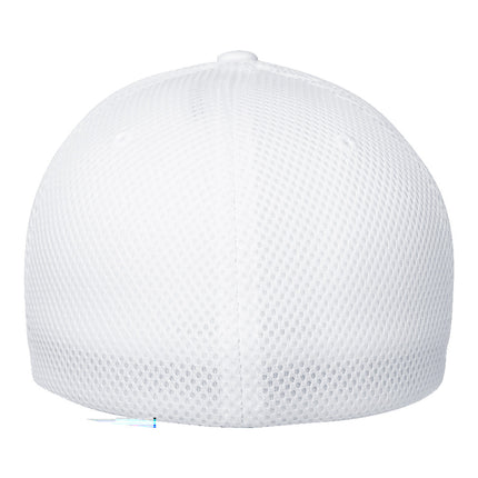 White Fitted Hat Print View