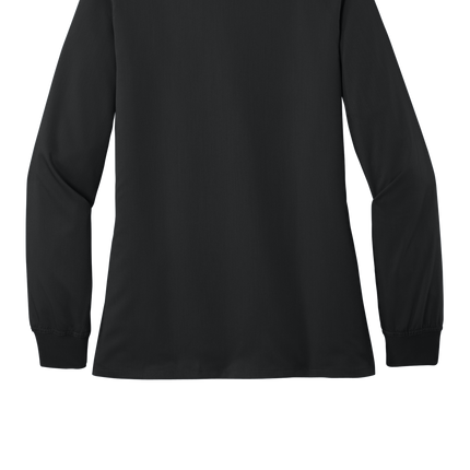 Women’s Flex Full-Zip Scrub nurse uniform black