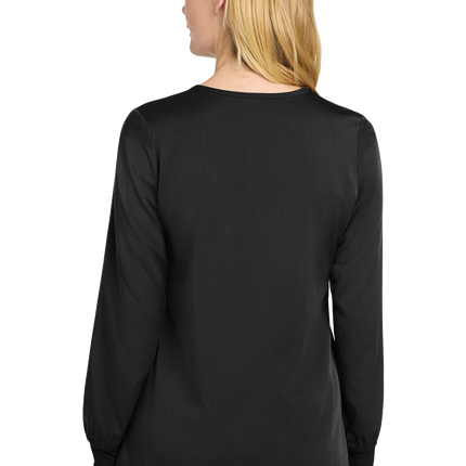 Women’s Flex Full Zip Scrub black