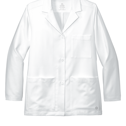 Embroider it Women's white Lab Coat Print View
