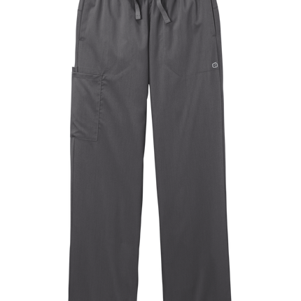 medical pant women cargo pant pewter grey print view