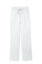 Women’s white medical workwear flex cargo scrub pants by Wink, featuring a comfortable fit and functional pockets.