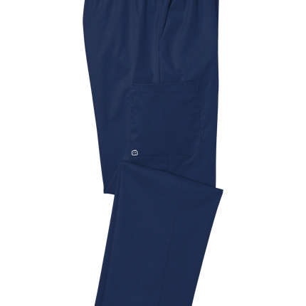 Women’s Medical Workwear Flex Cargo Pant navy folded