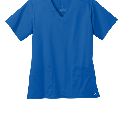Women’s Medical Workwear Flex V-Neck Scrub Royal Blue