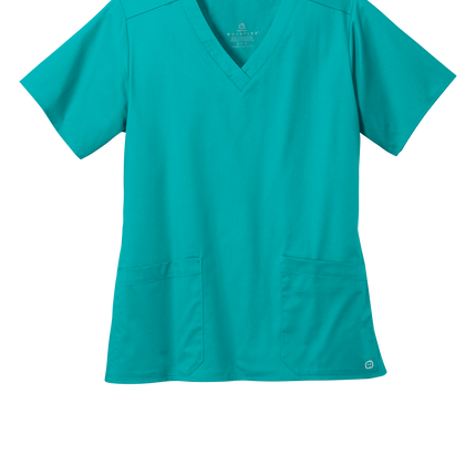 Women’s Medical Workwear Flex V-Neck Scrub Teal