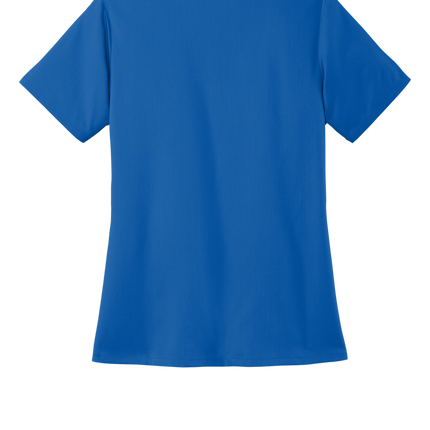 Women’s Premiere Flex V-Neck Scrub Royal Blue Back