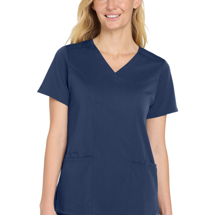 Women’s Premiere Flex V-Neck Scrub navy Blue