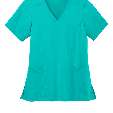 Women’s Premiere Flex V-Neck Scrub teal