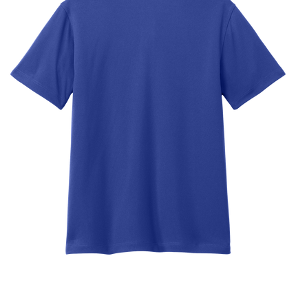 Youth Polo Shirts  Blue Print View Customize it or Buy it Plain back