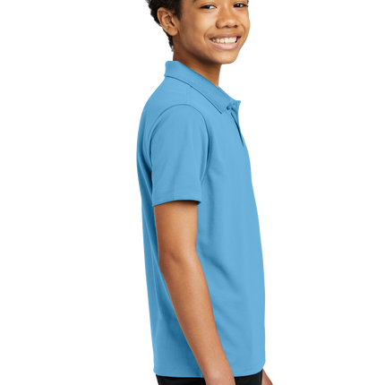 Youth Polo Shirts Carolina Blue color on Print View Customize it or Buy it Plain side