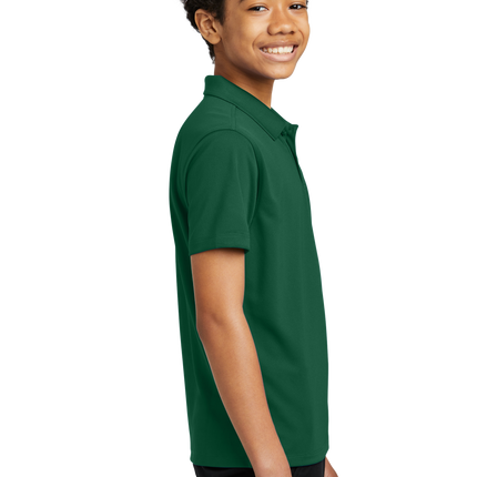 Youth Polo Shirts Forest Green color on Print View Customize it or Buy it Plain Side