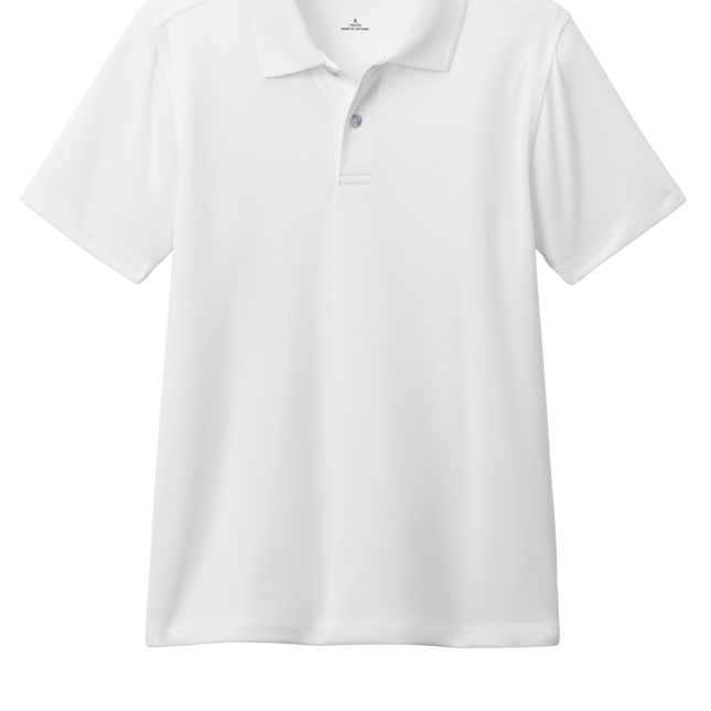 Youth Polo Shirts  White color on Print View Customize it or Buy it Plain front