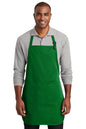 Green Port Authority personalized apron with adjustable neck strap for cooking, BBQ, or gifting occasions.